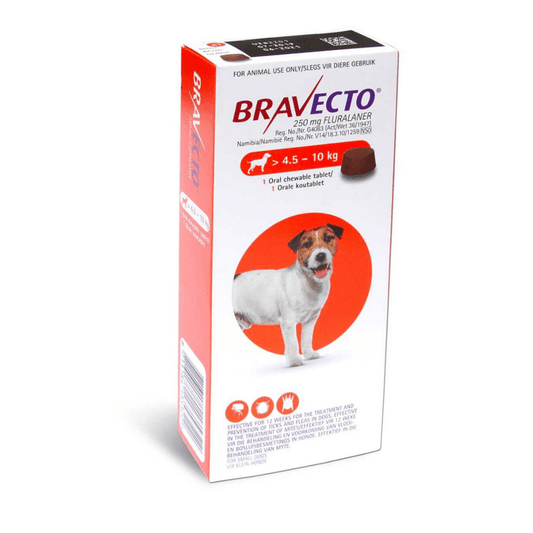 BRAVECTO® Tablet 250 - (4.5-10kg)