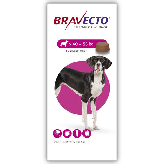 BRAVECTO® Tablet 1400mg - (40-56kg)