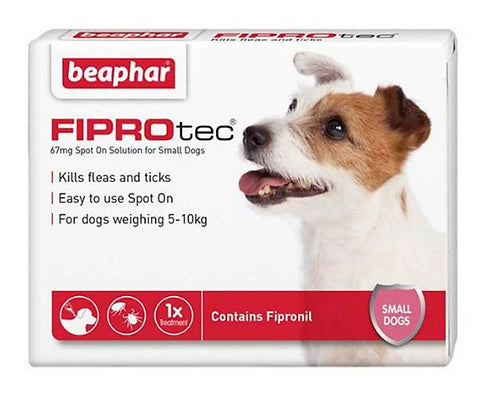 Beaphar FIPROtec® Spot-On - small dogs (2-10kg)